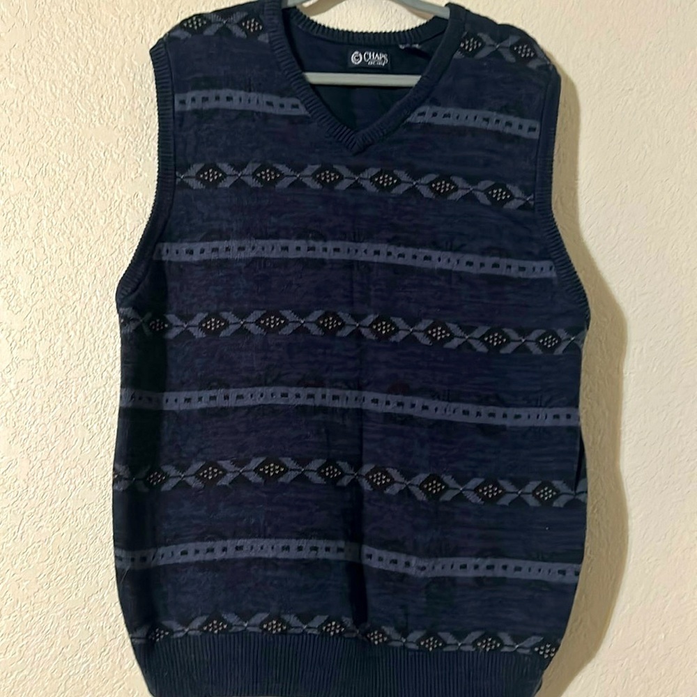 Chaps sweater vest